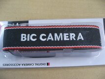 エツミ BIC CAMERA オリジナルストラップ ST30 【ストラップ幅】 30mm 【先ヒモ幅】 8mm 一眼カメラ用ストラップ_画像2