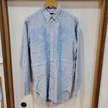 RALPH LAUREN 長袖シャツ 柄物 サイズL US古着 アメリカ古着 azu323_画像10