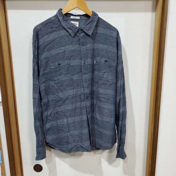 Levis 長袖シャツ サイズXL US古着 アメリカ古着 azu355