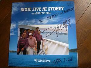 LP☆　Dixie Jive At Sydney With Graeme Bell　有馬靖彦とデキシー・ジャイブ　☆