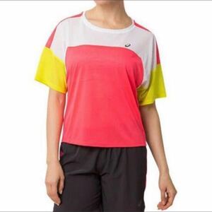 送料無料●半額以下！●定価3850円●新品タグ付●asics ランニングクール半袖Tシャツ　Lサイズ