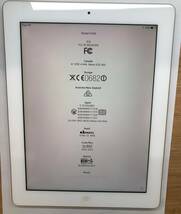 iPad 3 Wi-Fi 32GB MD329LL/A A1460 ホワイト ジャンク品 _画像2