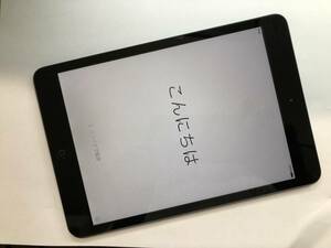 iPad mini Wi-Fi 16GB MD528J/A A1432 ブック ジャンク品 2