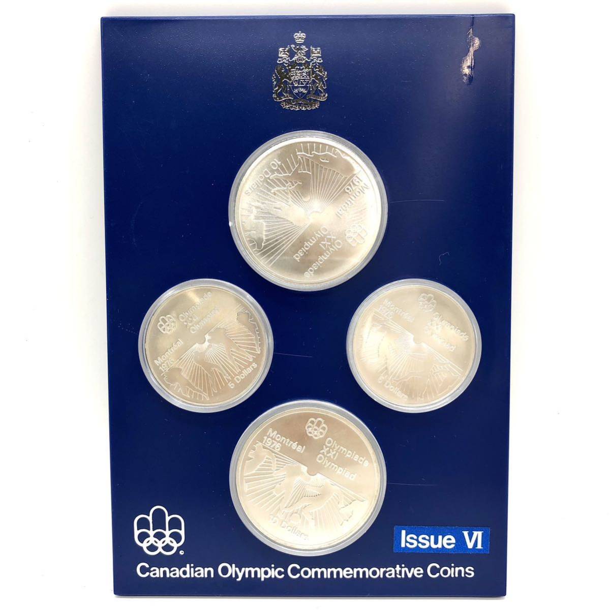 □カナダ 10ドル エリザベス2世 モントリオールオリンピック記念コイン