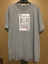 90s MONTAGE Tシャツ グレー サイズM モンタージュ トランプ　ホラー_画像1