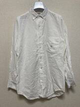 60's USAヴィンテージ Manhattan マンハッタン オックスフォード BD シャツ 白シャツ 長袖 ボタンダウンシャツ ヴィンテージシャツ 刺繍_画像1