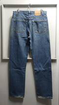 00’s Levi's USA製 505 デニム パンツ W38 L36 ボタン裏刻印513 リーバイス 2001年製_画像7