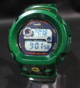 希少 レア 限定 G-SHOCK × IN4MATION コラボ Hawaiian Surfing Limited Edition タフソーラー GW-400SF-3JF 腕時計 カシオ 電波 グリーン