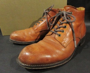 定価35,200円 パドローネ PADRONE CHUKKA BOOTS with SIDE ZIP 牛革 レザー サイドジップ チャッカブーツ BAGGIO