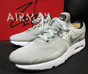 定価17,280円 ナイキ エアマックス ゼロ クイックストライク NIKE AIR MAX ZERO QS メタリックシルバー 789695-002 スニーカー 靴 難有