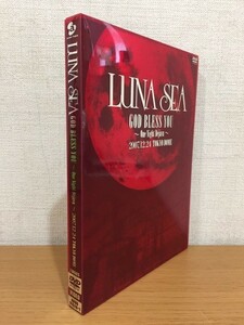 【送料160円】2枚組DVD LUNA SEA『GOD BLESS YOU 2007.12.24 TOKYO DOME』AVBD-91520 ステッカー・リーフレット欠品