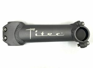 TITEC(タイテック)　ミラー　アルミ ロードバイク用　アヘッドステム　 グレー　レギュラーサイズ　0°x130mm