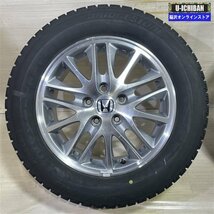 ホンダ オデッセイ 純正 6.5-16+55 5H114.3 ブリヂストン スタッドレス 215/60R16 16インチ 4本セット 009k_画像2