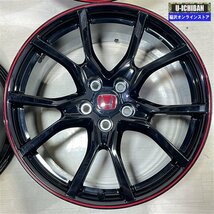 シビック タイプR 等 FK8 シビック タイプR 純正 8.5-20+60 5H120 20インチ ホイール 4本セット 009_画像5