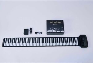 smaly PIANO-88　ロールアップピアノ　フットペダル持ち運びコンパクト