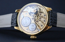 下取＆値引き交渉あり 1930年代 ロレックス懐中時計のムーブメント使用 カスタム時計 白文字盤 ゴールドケース＆エングレービング 腕時計_画像9