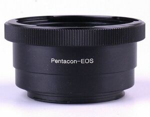 ペンタコン6 Pentacon Six レンズ → キヤノン Canon EOS/EFマウントアダプター 1D X Mark III 5D Mark IV 6D 90D Kiss X10 X90 9000D