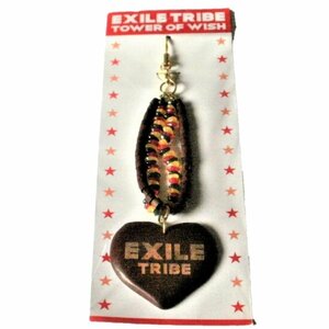 ★未使用★EXILE ハートストラップ 「EXILE TRIBE LIVE TOUR 2012 ～TOWER OF WISH～」タレントグッズ★E039