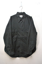 marvine pontiak shirt makers Work SH マービンポンティアックシャツメーカーズ/ワークシャツ/ブラック/F_画像1