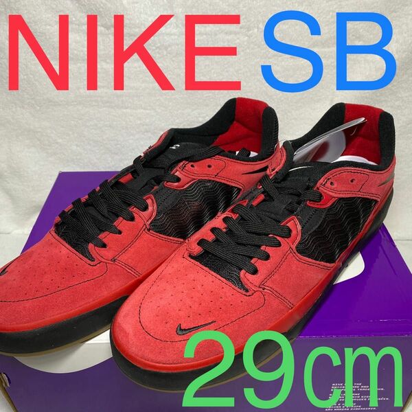 新品未使用！イショッド・ウェア× NIKE SB バーシティレッド