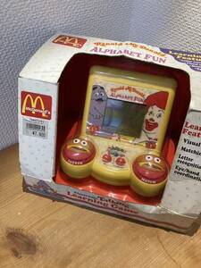  Vintage toy McDonald's mobile game electron game new goods handle burger nage Tommy ru toy Vintage american Ame toy USA