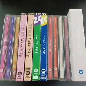 CD_10】 TWICE CD 大量セット トゥワイス CD+DVD等