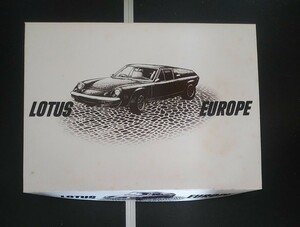 クラウン プラモデル　1/24 LOTUS EUROPE ロータス　ヨーロッパ　未組み立て品　箱傷み汚れ有