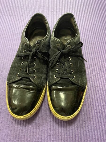 LANVIN PARISメンズ靴　牛革made in portugalサイズ10