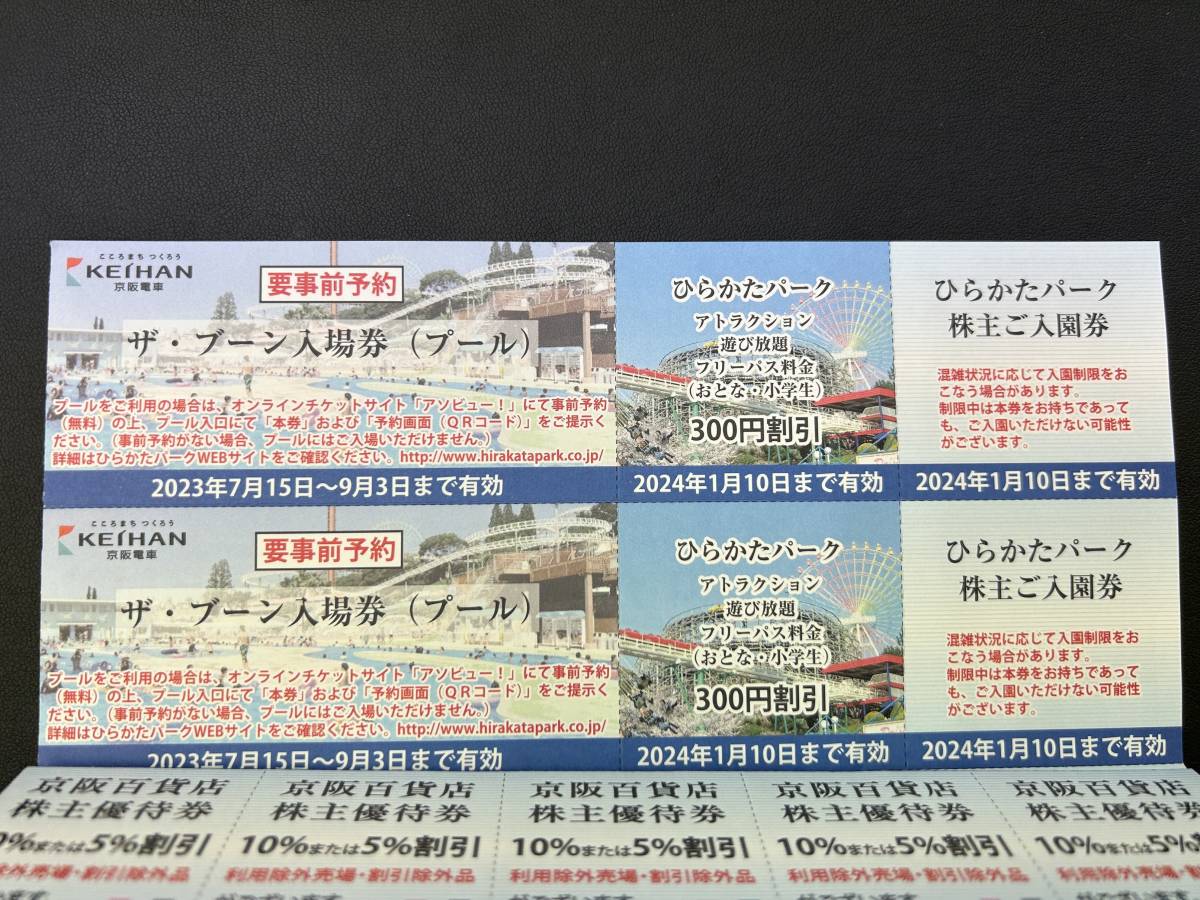 ひらかたパーク 入園券+ザ・ブーンプール入場券+のりもの乗り放題