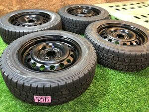 日産純正 14inch × 175/65R14 PCD100 4穴 キューブ ノート マーチ ウイングロード サニー ルキノ パルサーNXクーペ ADバン スタッドレス