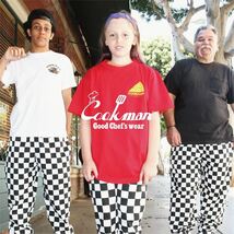 COOKMAN クックマン シェフパンツ Chef Pants Checker チェッカー Lサイズ 231-32831 総柄 チェック ゆうパケット1点まで送料無料_画像9