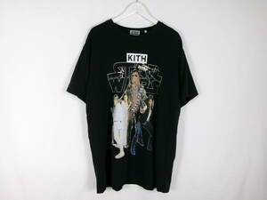 キス × スターウォーズ KITH × STAR WARS Classic Vintage Tee Tシャツ プリント KHM030205 半袖 XL ブラック メンズ 中古 /KKE