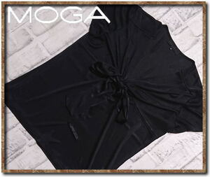*MOGA Moga ribbon attaching cut and sewn black *