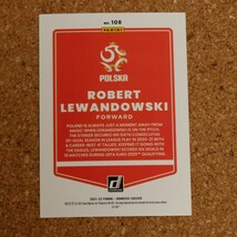 panini donruss soccer Robert Lewandowski パニーニドンラスサッカー ロベルト・レヴァンドフスキ ポーランド バルセロナ_画像2