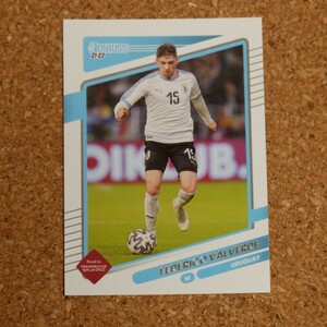 panini donruss soccer Federico Valverde パニーニドンラスサッカー フェデリコ・バルベルデ ウルグアイ レアル・マドリード