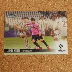 topps stadium club chrome Lionel Messi トップススタジアムクラブクローム リオネル・メッシ バルセロナ アルゼンチン soccer