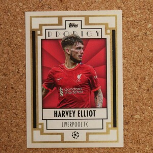 topps deco Harvey Elliott トップスデコ ハーヴェイ・エリオット リヴァプール イングランド soccer