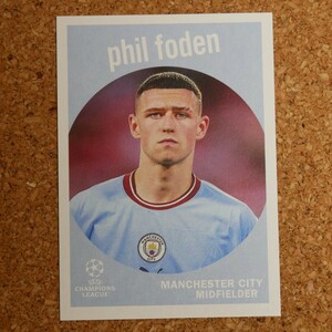 topps club competition phil foden トップス フィル・フォーデン マンチェスターシティ イングランド soccer サッカー