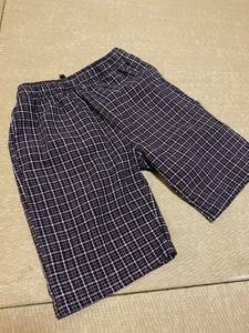  shorts 140 black check 