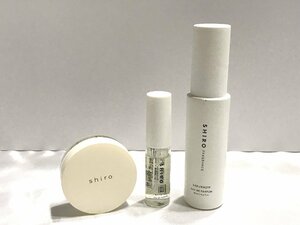 ■【YS-1】 香水 ■ シロ SHIRO 3点セット まとめ ■ ホワイトティー EDP 10ml 練り香水 18g さくら219 EDP 40ml 【同梱可能商品】■D