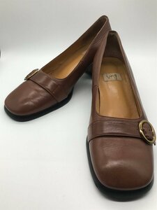 #[YS-1] wing ing pumps # light brown group 24,5cm heel height 5cm # made in Japan [ including in a package possibility commodity ]K#