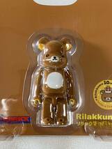 BE@RBRICK ベアブリック リラックマ コリラックマ フロッキーver 100% rilakkuma_画像2