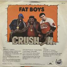 ファット ボーイズ FAT BOYS WIPEOUT CRUSHIN' 7inch 7インチ 45 EP hip hop rap THE SURFARIS THE LATIN RASCALS ビーチボーイズ nigo_画像2