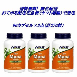  free shipping! [ 90 bead × 3 piece ( total 270 bead ) ] NOW Rome ka750mg : raw maca (6 times ..).... delivery takkyubin (home delivery service) ( Yamato Transport ) anonymity delivery 
