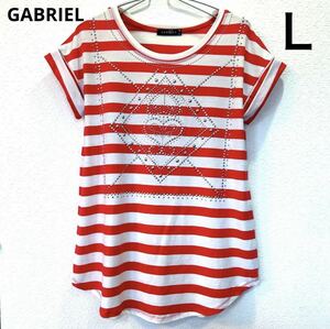 【送料無料】GABRIEL Tシャツ　トップス　ブラウス　カットソー　上着　半袖Tシャツ　韓国製