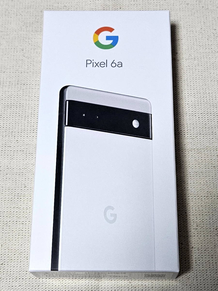 限定値下げ【制限○】Google Pixel6a 128GB Chalk SIMフリー 未使用品