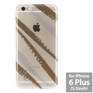 スマホケース カバー iPhone6Plus 6sPlus AViiQ 金 ジャケット ABS ハード メタリックゴールド+ゴールドミラー