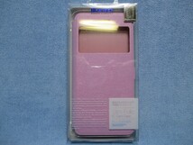 送料無料★スマホケース カバー iPhone6Plus iPhone6sPlus Bluevision ピンク スリム手帳型 Slim Folio Pink PUレザー製 BV-SFIP6P-PK_画像1