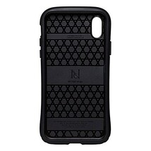 【在庫処分・送料無料】 NATURAL design iPhoneX Xs (5.8インチ) ケース FLEUR NAVY 衝撃吸収 耐衝撃 カードポケット付き iP8-FLEP02_画像2