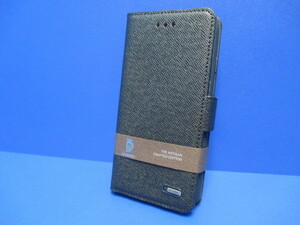 在庫処分品 iPhone8 iPhone7 iPhoneSE第2世代 (4.7インチ) 手帳型 ケース ブラック 高品質PUレザー スタンド機能 カードポケット